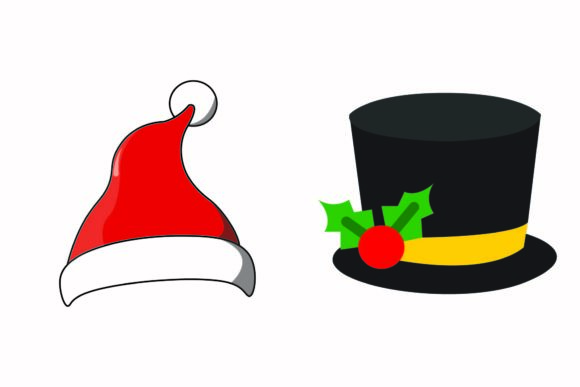 Christmas Cap Costume Illustrations & Graphics for Branding