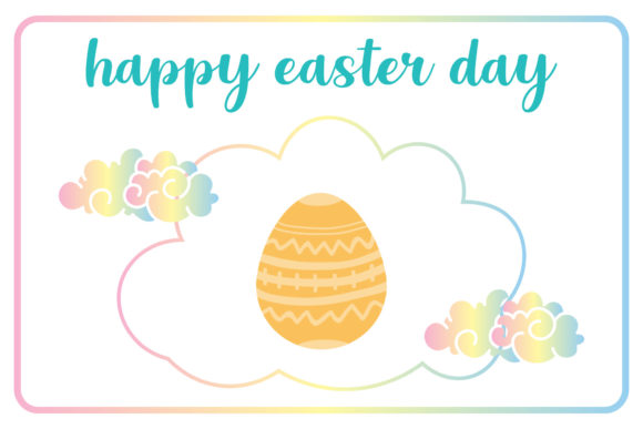 Cute Easter Egg Colorful Illustrations & Graphics