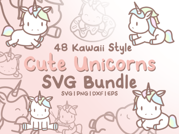 Cute Unicorns SVG Illustrations: A Brand Designer's Review