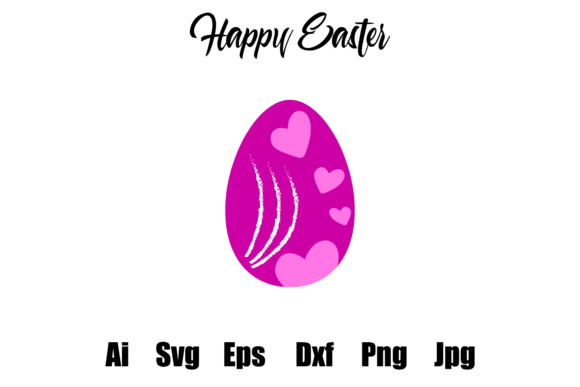 Easter Egg Art Illustrations