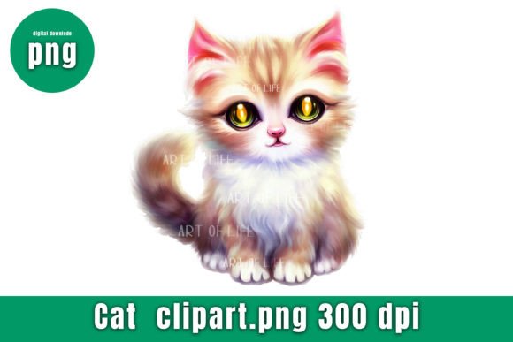 Illustrations Cat Graphics Review for Branding