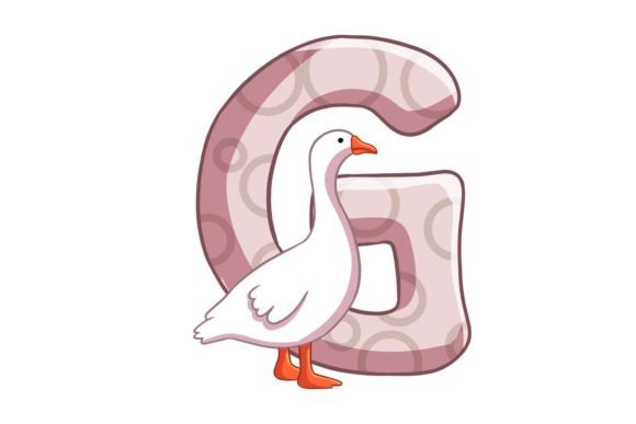 Kids Animals Alphabet G Graphics & Illustrations Review