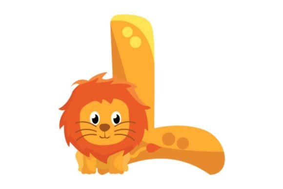 Kids Animals Alphabet L Illustrations: Graphics Review