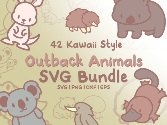 Outback Animals SVG Illustrations & Graphics